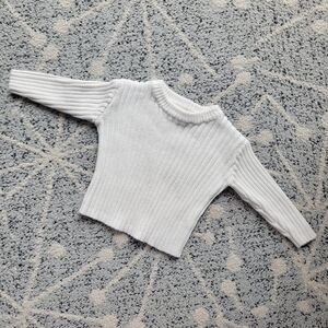 Luna + Luca Organics Collection Chunky Ribbed Sweater